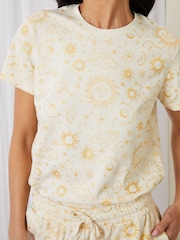 Threadbare 100% Cotton Printed Short Sleeve Pyjamas - صورة 2 من 5