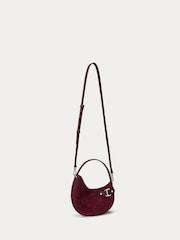 Lauren Ralph Lauren Green Suede Cross-Body Bag - Image 3 of 5