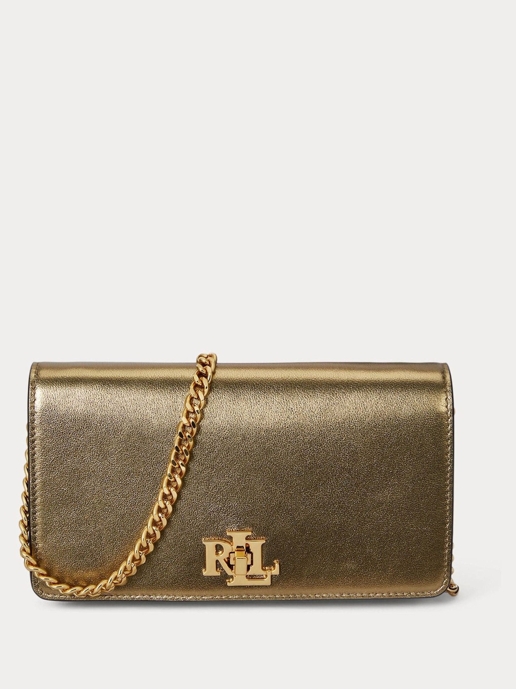 Buy Lauren Ralph Lauren Antique Gold Turn-Lock Tech Case Metallic