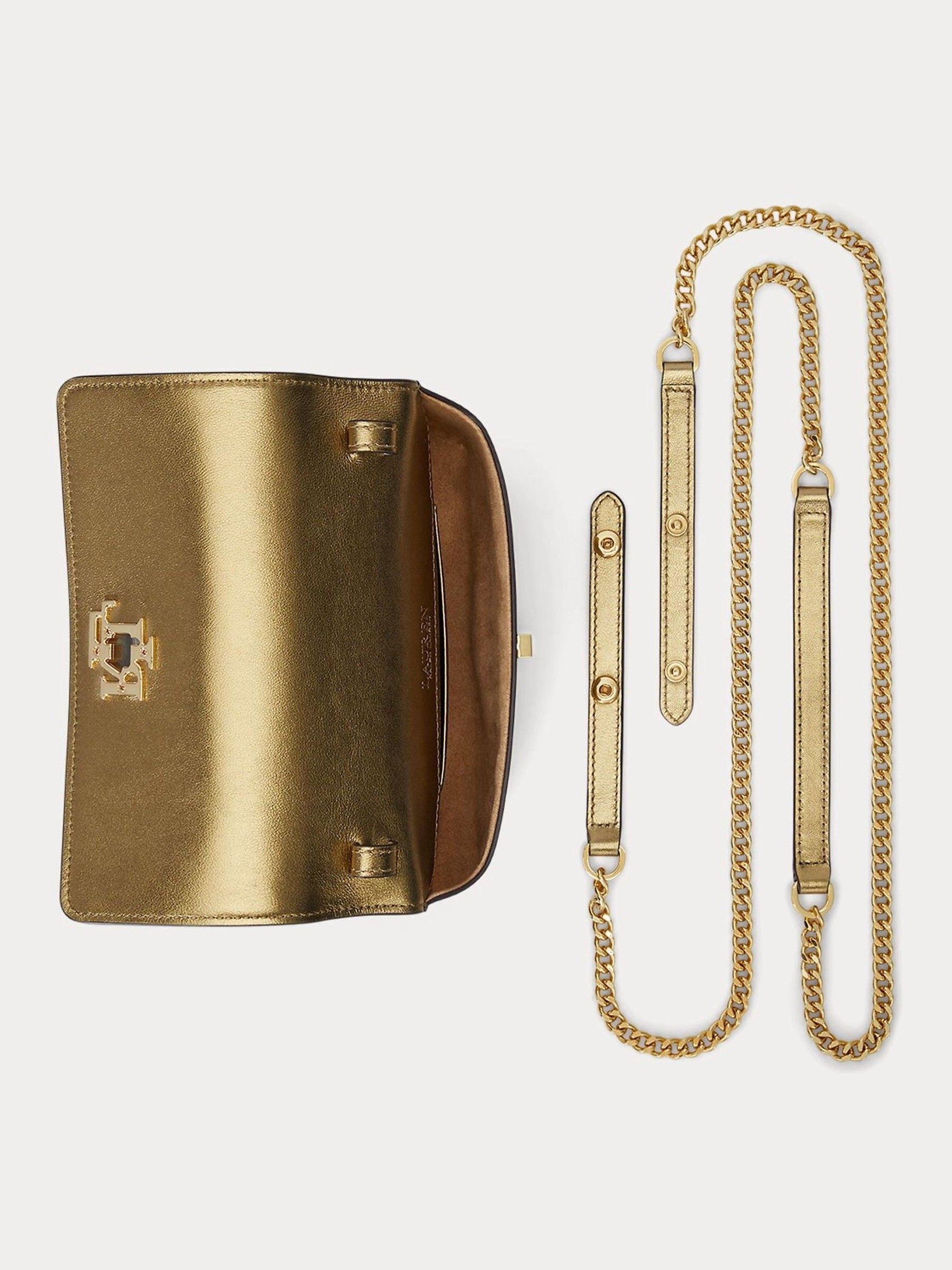Buy Lauren Ralph Lauren Antique Gold Turn-Lock Tech Case Metallic
