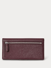 Lauren Ralph Lauren Red Slim Red Leather Purse - Image 2 of 3