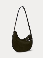 zelena - Lauren Ralph Lauren Tasha Leather Shoulder Bag - Slika 3 iz 5