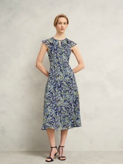 Hobbs Blue Dawn Dress - Image 1 of 4