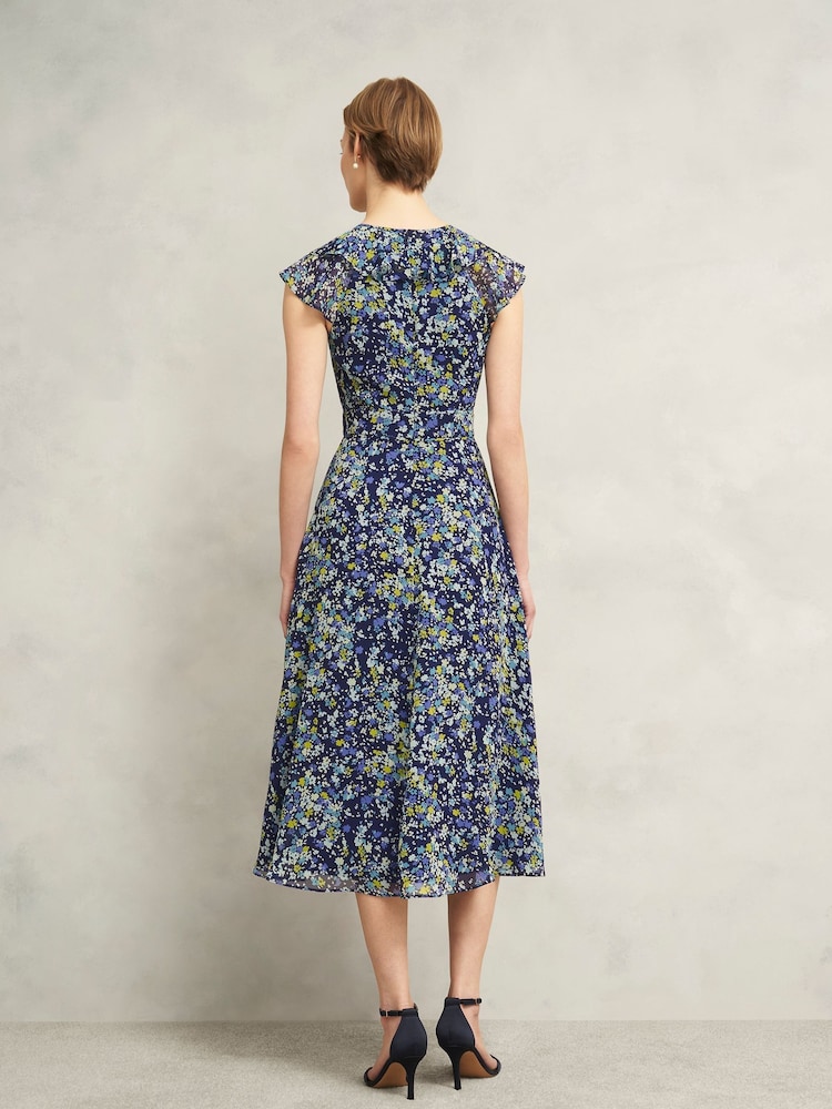Hobbs Blue Dawn Dress - Image 2 of 4