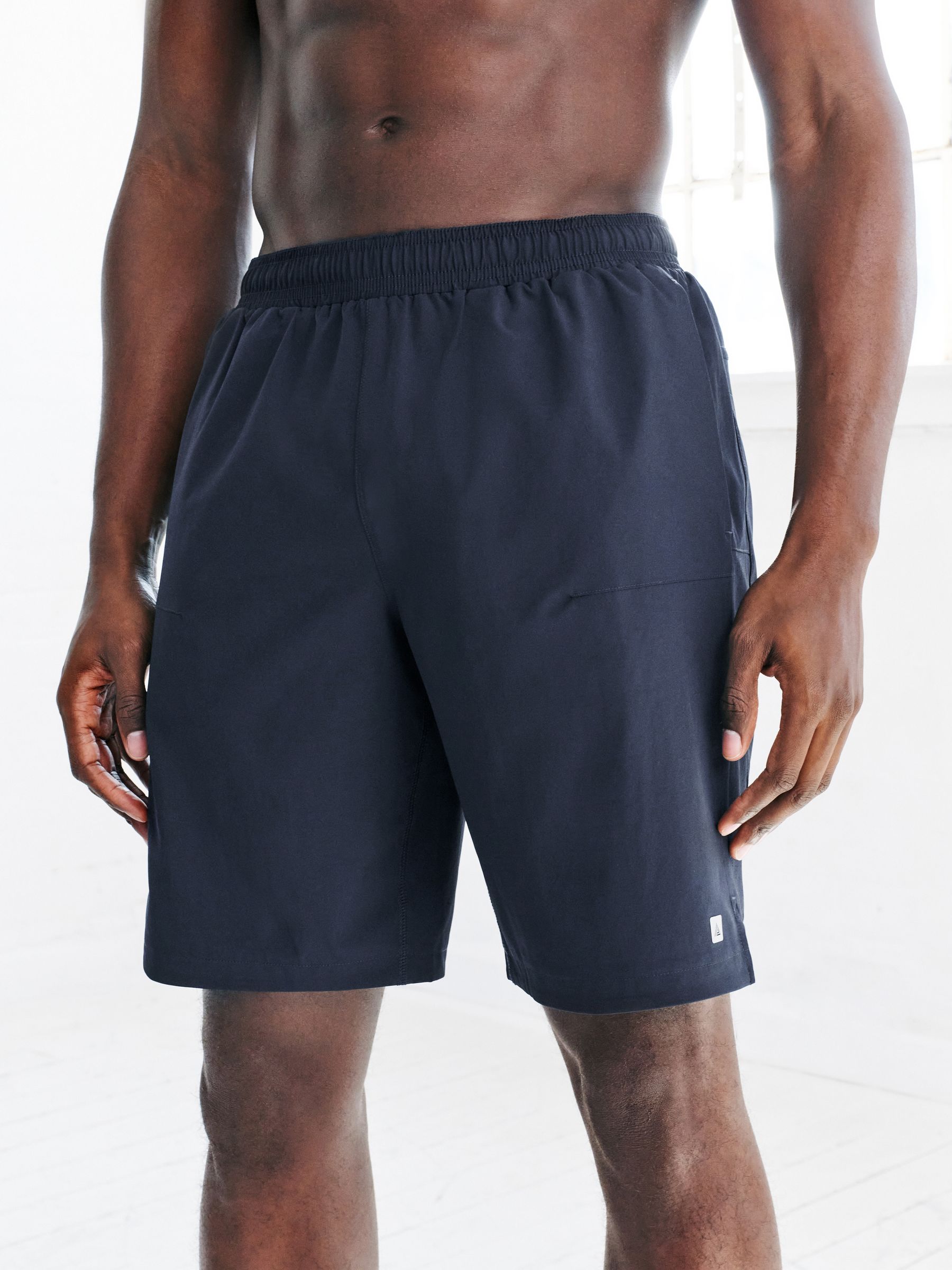 Buy Navy Blue 9 Inch Active Gym Sports Shorts from the Next UK