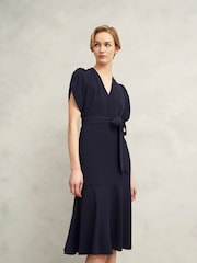Hobbs Blue Pricilla Dress - Image 1 of 4