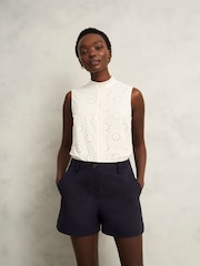Hobbs Blue Reena Shorts - Image 1 of 4