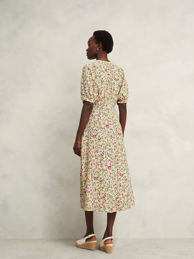 Hobbs Cream Santana Dress - Image 2 of 4