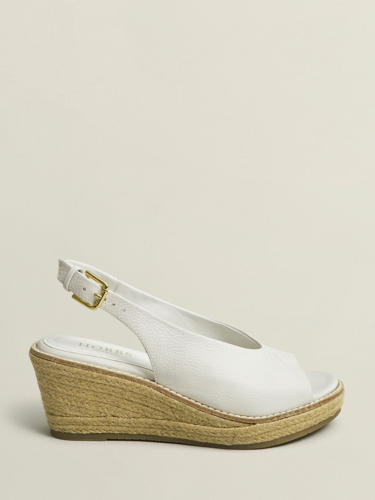 Hobbs White Kali Espadrille - Image 1 of 3