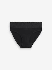ModiBodi Black Sensual Hi Waist Light Moderate Bikini - Image 5 of 5