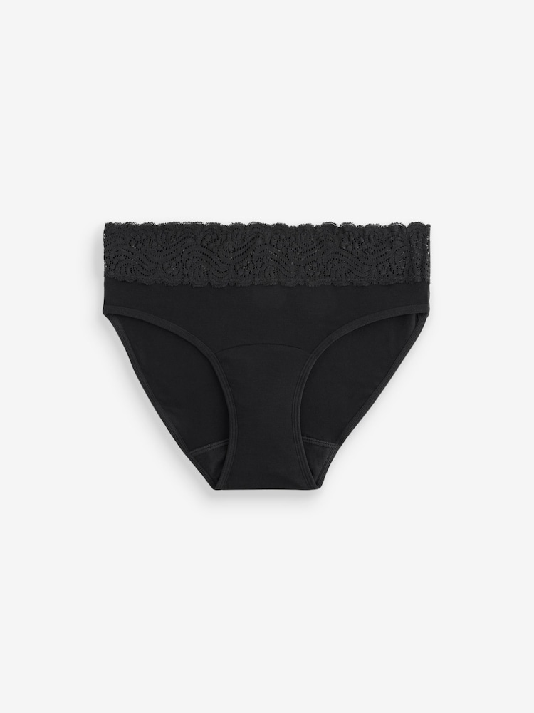 ModiBodi Black Sensual Hi Waist Light Moderate Bikini - Image 5 of 5