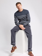 Armor Lux Blue Heritage Velvet Chinos - Image 6 of 7