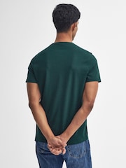Barbour® Green Script Graphic Print T-Shirt - Image 3 of 6