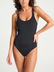 ModiBodi Black One Piece Light Moderate Swimwear - Image 3 of 4