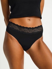 ModiBodi Black Sensual Hi Waist Moderate Heavy Bikini - Image 1 of 4