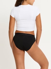 ModiBodi Black Teen Hipster Super Overnight Period Brief - Image 2 of 5