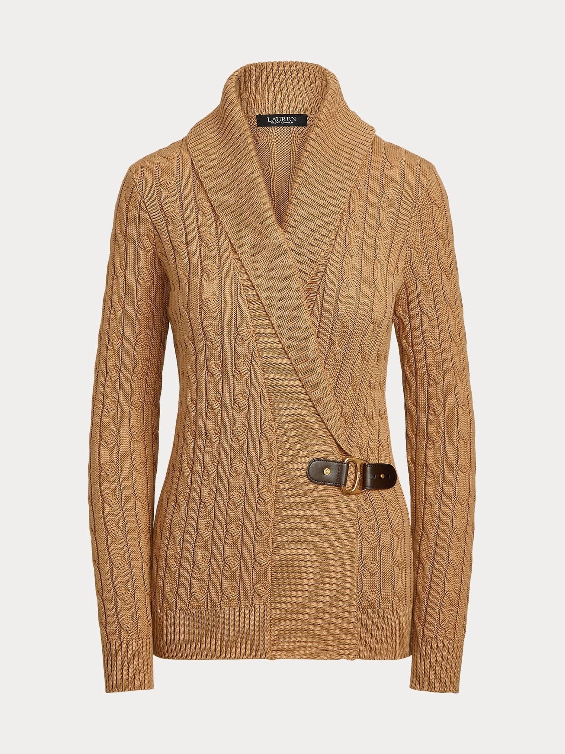 Buy Lauren Ralph Lauren Classic Camel Donato Buckled Cotton