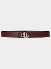 Lauren Ralph Lauren Red Medium Red Reversible Leather Belt - Image 1 of 2