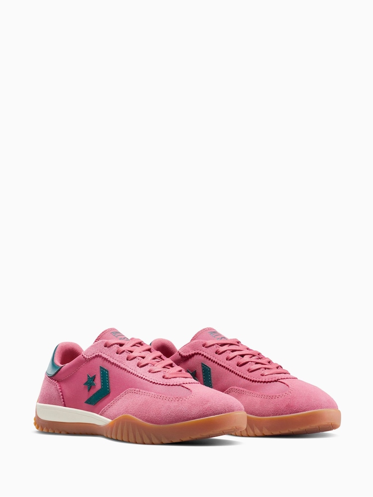 Converse Pink Run Star Trainers - Image 7 of 7