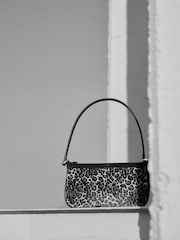 ANINE BING Brown Leopard Mini Elly Bag - Image 3 of 7