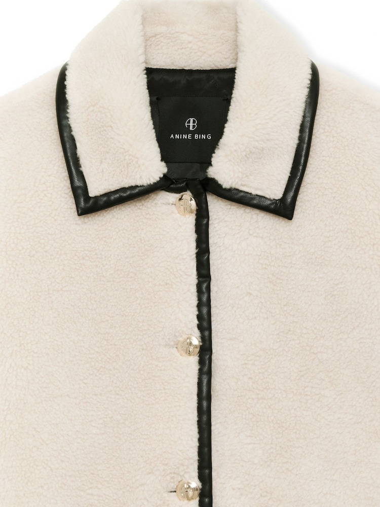 ANINE BING Natural Camden Jacket - Image 5 of 5