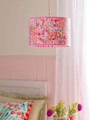 Lucy Tiffney Pink Easy Fit Campion Lamp Shade - Image 2 of 5