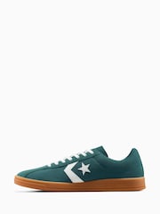 Converse Green All Star Classic Suede Low Trainers - Image 2 of 8