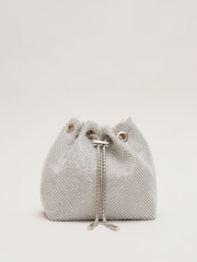 Phase Eight Silver Sparkle Bag - Image 1 of 7