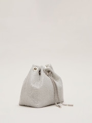 Phase Eight Silver Sparkle Bag - Image 2 of 7
