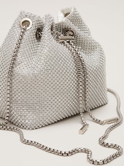 Phase Eight Silver Sparkle Bag - Image 5 of 7