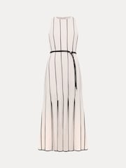 Phase Eight White Kimberley Midi Dress - Image 8 of 8