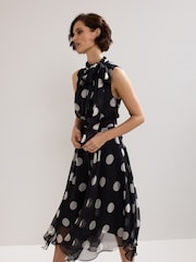 Phase Eight Black Petite Lucinda Dress - Image 3 of 7