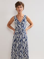 Phase Eight Blue Petite Artemis Dress - Image 3 of 6