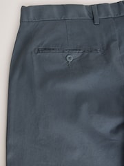 Blue Grey Mid Straight Fit Signature Ultimate Motionflex Chino Trousers - Image 10 of 12