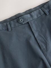 Blue Grey Mid Straight Fit Signature Ultimate Motionflex Chino Trousers - Image 11 of 12