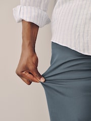 Blue Grey Mid Straight Fit Signature Ultimate Motionflex Chino Trousers - Image 8 of 12