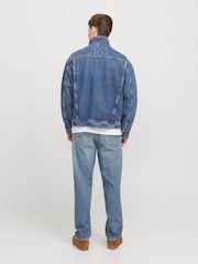 JACK & JONES Blue Eddie Loose Fit Jeans - Image 3 of 5