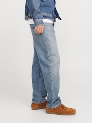 JACK & JONES Blue Eddie Loose Fit Jeans - Image 4 of 5