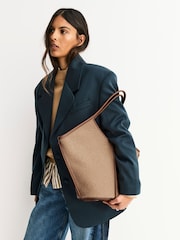 Hereu Studio Brown Calella Wool Bag - Image 7 of 10