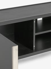 Sosandar Black Oak Seville Up to 60 Inch TV Unit - Image 8 of 9
