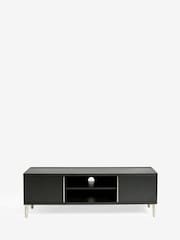 Sosandar Black Oak Seville Up to 60 Inch TV Unit - Image 9 of 9