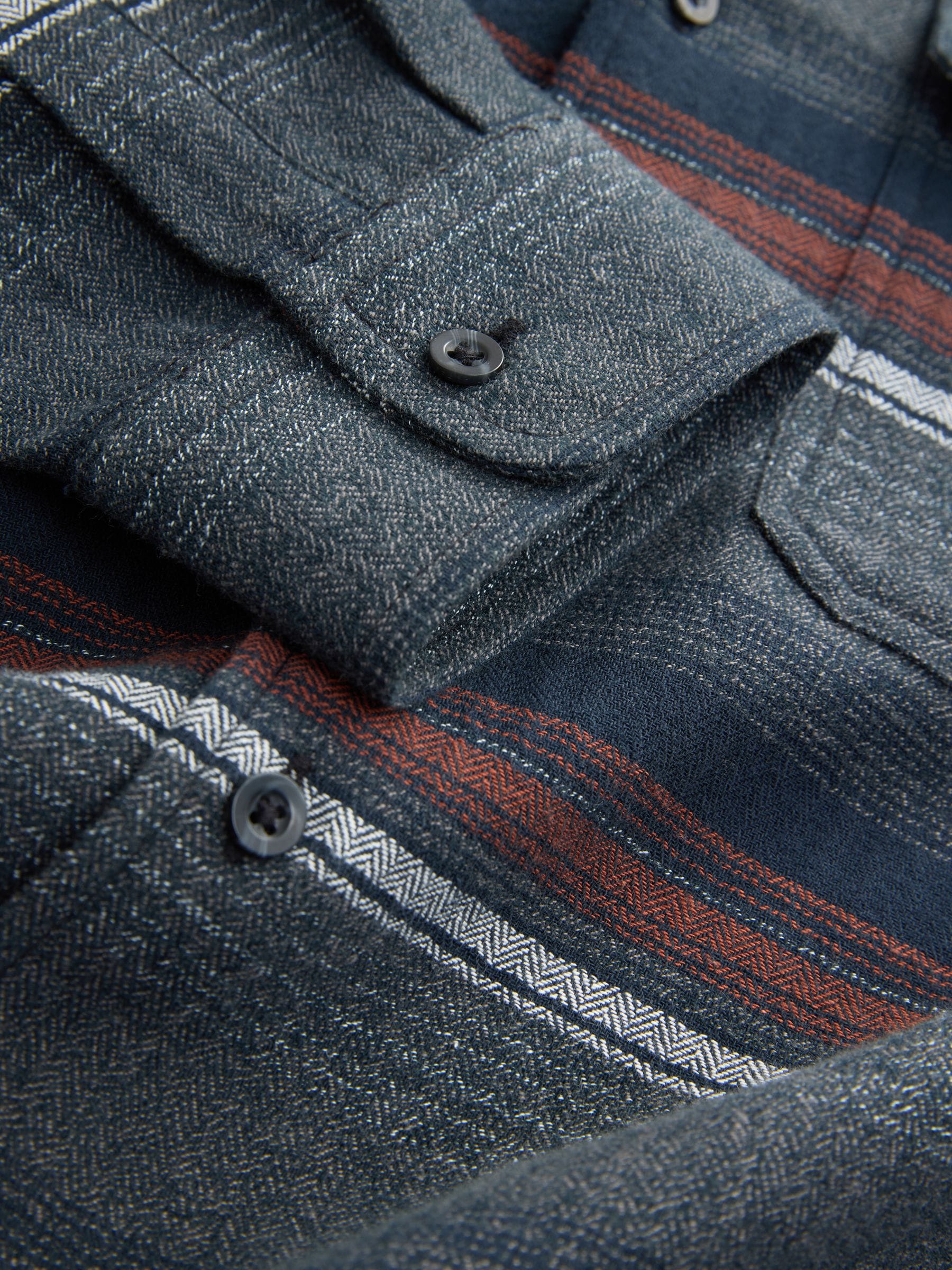 Buy Grey Horizontal Stripe Long Sleeve Shirt from Next Canada