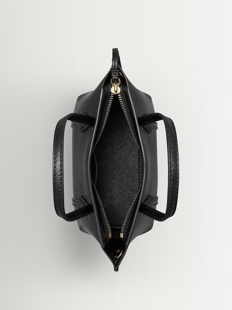 Tory Burch Black Perry Mini Tote - Image 4 of 4 Tory Burch Black Perry Mini Tote - Image 4 of 4