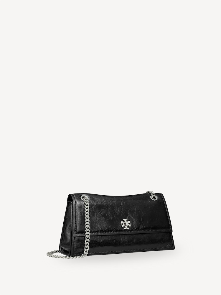Tory Burch Black Turnlock Shoulder Bag - Image 1 of 4 Tory Burch Black Turnlock Shoulder Bag - Image 1 of 4