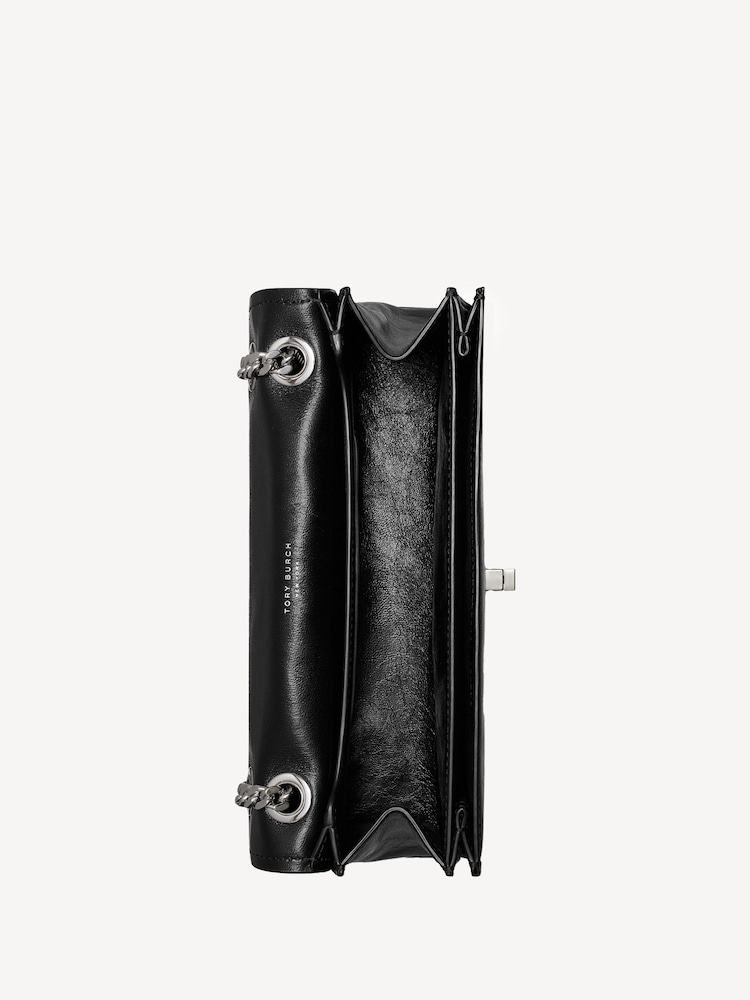 Tory Burch Black Turnlock Shoulder Bag - Image 4 of 4 Tory Burch Black Turnlock Shoulder Bag - Image 4 of 4