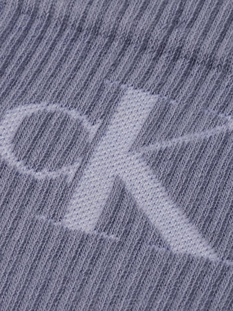 Pacote de meias jeans femininas Calvin Klein Crew 2 - Imagem 4 de 4
