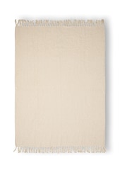 BHS Cream Cross Weave Throw - Image 3 of 5