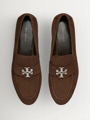 Tory Burch Brown Eleanor Loafers - Image 3 of 4