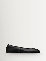 Tory Burch Black Minnie Travel Ballet Shoes - Image 1 of 4