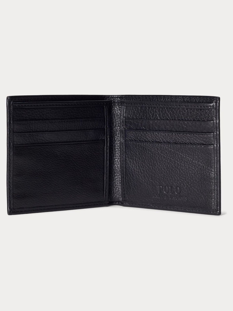 Polo Ralph Lauren Black Billfold Leather Wallet - Image 3 of 3 Polo Ralph Lauren Black Billfold Leather Wallet - Image 3 of 3